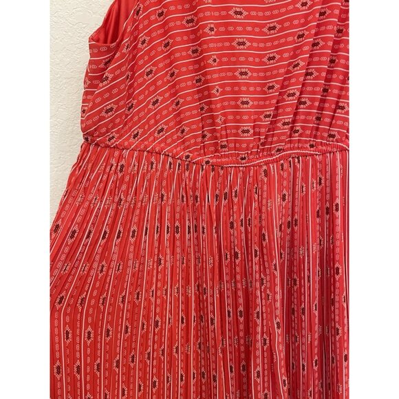 NEW! Torrid Dress 3 Plus Red Tank Sleeveless A Line 3X 22-24 Summer Preppy Date - Picture 8 of 9